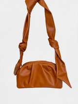 YVEE Pleated Bag (Brown)